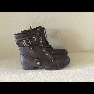 G by Guess Combat Boots